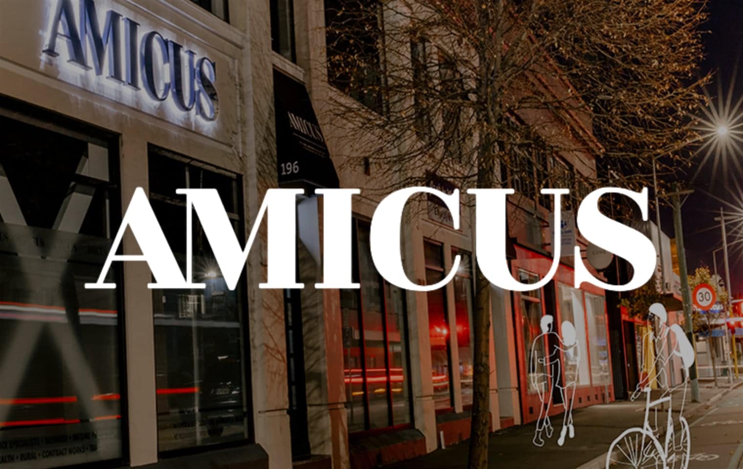 Amicus logo - Catchlight Webdesign Christchurch