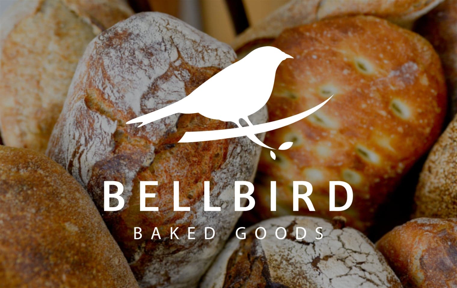 Bellbird Baked Goods logo - Catchlight Webdesign Christchurch
