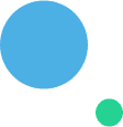 Blue Green Bubbles